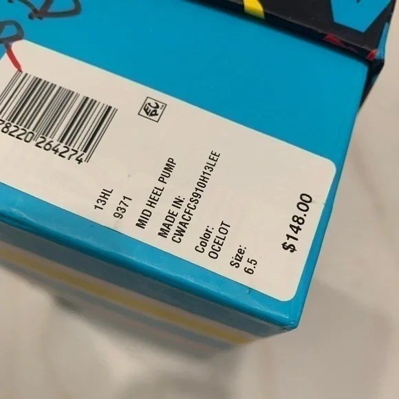 c. Wonder Leopard calf hair and leather pumps Sz 6 1/2 - Picture 6 of 10